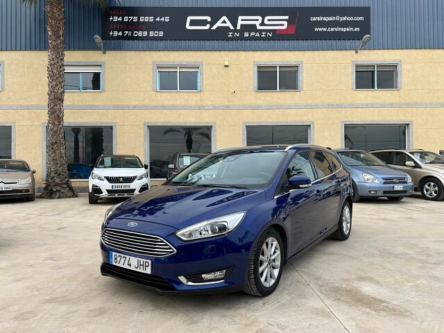 FORD FOCUS TITANIUM ESTATE 1.5 TDCI AUTO SPANISH LHD IN SPAIN 93000 MILES 2015